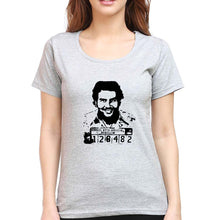 Load image into Gallery viewer, Pablo Escobar T-Shirt for Women-Grey Melange-Ektarfa.online
