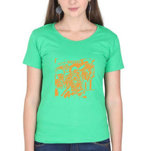 Load image into Gallery viewer, Mirzapur T-Shirt for Women-flag green-Ektarfa.online
