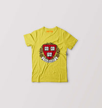 Load image into Gallery viewer, Harvard University Kids T-Shirt for Boy/Girl-Yellow-Ektarfa.online
