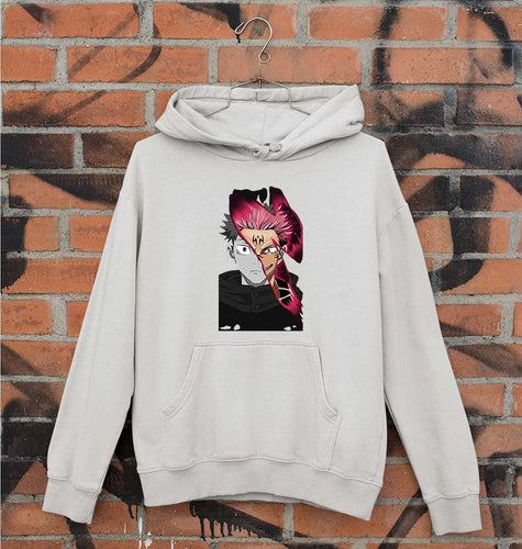 Sukuna Anime Unisex Hoodie for Men/Women-Grey Melange-Ektarfa.online