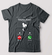 Load image into Gallery viewer, Thailand Calling T-Shirt for Men-Steel grey-Ektarfa.online
