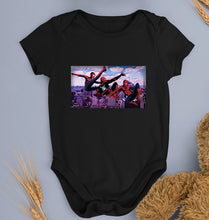 Load image into Gallery viewer, Spiderman Superhero Kids Romper For Baby Boy/Girl-Black-Ektarfa.online
