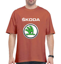 Load image into Gallery viewer, Skoda Oversized T-Shirt for Men-Coral-Ektarfa.online

