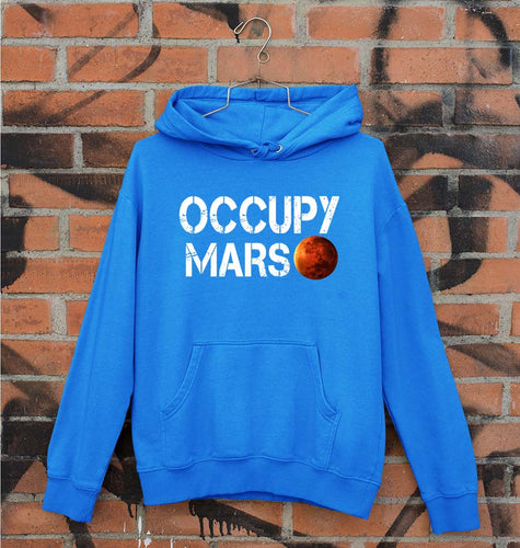 Occupy Mars Elon Musk Unisex Hoodie for Men/Women-Royal Blue-Ektarfa.online