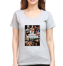 Load image into Gallery viewer, Conor McGregor UFC T-Shirt for Women-Grey Melange-Ektarfa.online
