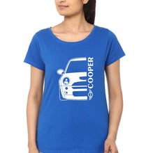 Load image into Gallery viewer, MINI Cooper T-Shirt for Women-Royal Blue-Ektarfa.online
