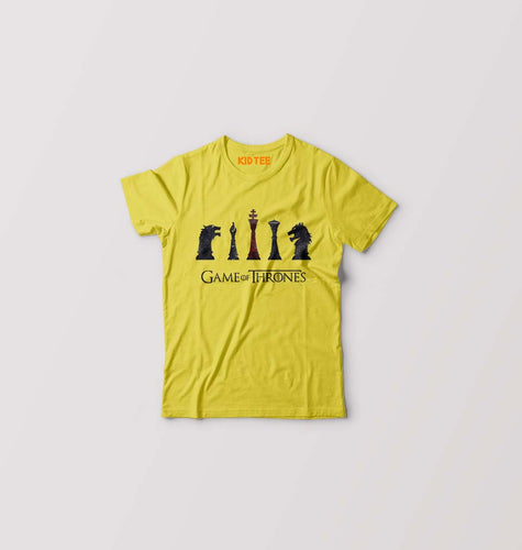 GOT Game of Thrones Kids T-Shirt for Boy/Girl-Yellow-Ektarfa.online