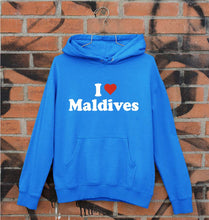 Load image into Gallery viewer, I Love Maldives Unisex Hoodie for Men/Women-Royal Blue-Ektarfa.online
