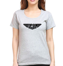 Load image into Gallery viewer, Top Gun T-Shirt for Women-Grey Melange-Ektarfa.online
