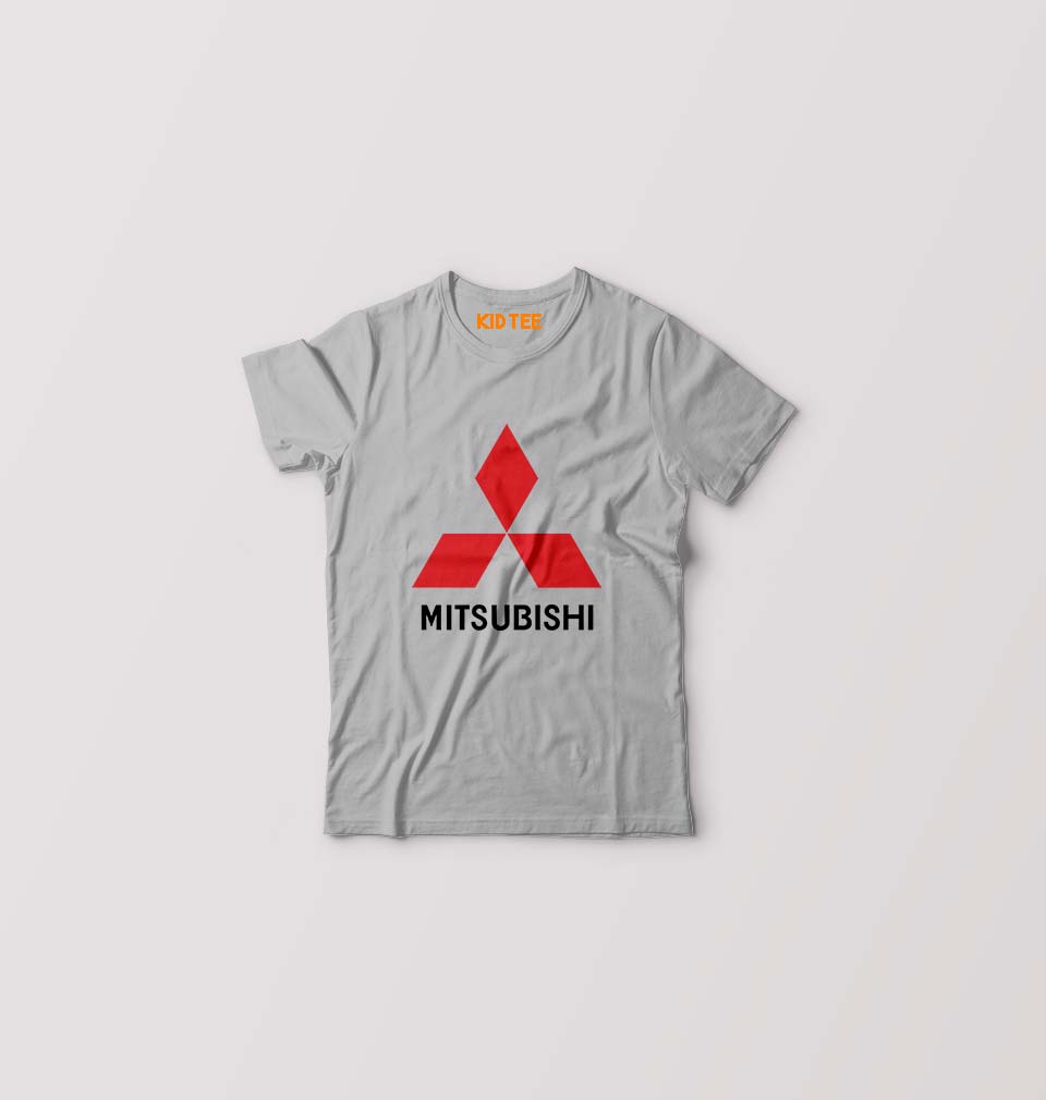 Mitsubishi Kids T-Shirt for Boy/Girl-Grey-Ektarfa.online