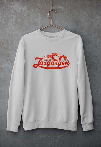 House Targaryen (GOT) Unisex Sweatshirt for Men/Women-Grey Melange-Ektarfa.online