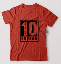 Load image into Gallery viewer, Sachin Tendulkar T-Shirt for Men-Brick Red-Ektarfa.online

