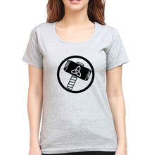 Load image into Gallery viewer, Thor Superhero T-Shirt for Women-Grey Melange-Ektarfa.online
