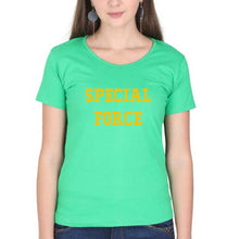 Load image into Gallery viewer, Special Force T-Shirt for Women-Flag Green-Ektarfa.online
