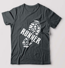 Load image into Gallery viewer, Runner Running T-Shirt for Men-Steel grey-Ektarfa.online

