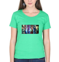 Load image into Gallery viewer, Shang-Chi T-Shirt for Women-flag green-Ektarfa.online

