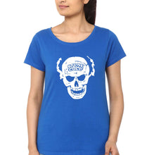 Load image into Gallery viewer, Stone Cold Steve Austin (WWE) T-Shirt for Women-Royal Blue-Ektarfa.online
