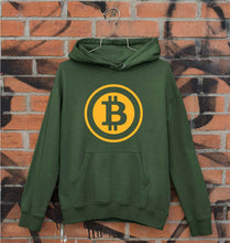 Load image into Gallery viewer, Cryptocurrency Bitcoin Unisex Hoodie for Men/Women-Dark Green-Ektarfa.online

