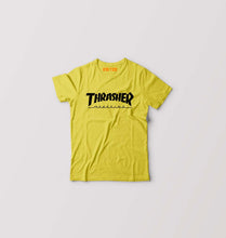 Load image into Gallery viewer, Thrasher Magazine Kids T-Shirt for Boy/Girl-Yellow-Ektarfa.online
