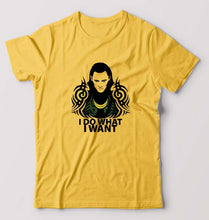 Load image into Gallery viewer, Loki T-Shirt for Men-Yellow-Ektarfa.online
