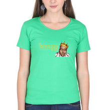Load image into Gallery viewer, The Notorious B.I.G T-Shirt for Women-Flag Green-Ektarfa.online
