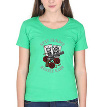 Load image into Gallery viewer, Guns N&#39; Roses T-Shirt for Women-Flag Green-Ektarfa.online
