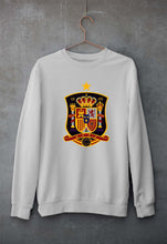 Load image into Gallery viewer, Spain Football Unisex Sweatshirt for Men/Women-Grey Melange-Ektarfa.online
