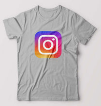 Load image into Gallery viewer, Instagram T-Shirt for Men-Grey-Ektarfa.online

