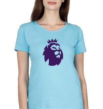 Load image into Gallery viewer, EPL Premier League T-Shirt for Women-Light Blue-Ektarfa.online
