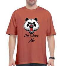 Load image into Gallery viewer, Angry Bear Oversized T-Shirt for Men-Coral-Ektarfa.online
