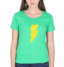Load image into Gallery viewer, Black Adam T-Shirt for Women-Flag Green-Ektarfa.online
