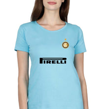 Load image into Gallery viewer, Inter Milan 2021-22 T-Shirt for Women-SkyBlue-Ektarfa.online
