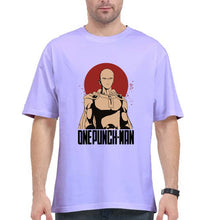 Load image into Gallery viewer, One-Punch Man Oversized T-Shirt for Men-Lavender-Ektarfa.online

