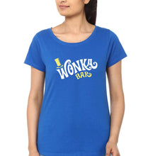Load image into Gallery viewer, Wonka Bar T-Shirt for Women-Royal Blue-Ektarfa.online

