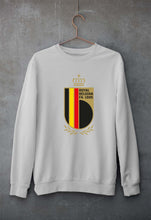 Load image into Gallery viewer, Belgium Football Unisex Sweatshirt for Men/Women-Grey Melange-Ektarfa.online
