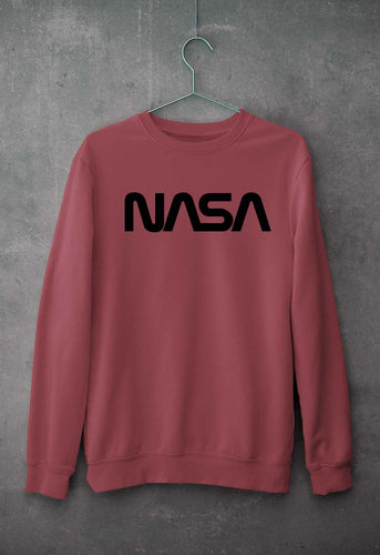 NASA Unisex Sweatshirt for Men/Women-Coral-Ektarfa.online
