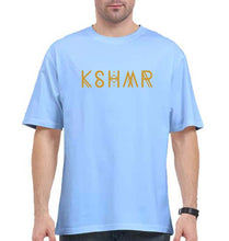 Load image into Gallery viewer, KSHMR Oversized T-Shirt for Men-Baby Blue-Ektarfa.online
