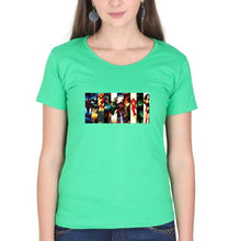 Load image into Gallery viewer, Superhero T-Shirt for Women-flag green-Ektarfa.online
