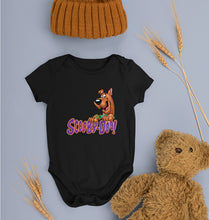 Load image into Gallery viewer, Scooby Doo Kids Romper For Baby Boy/Girl-0-5 Months(18 Inches)-Black-Ektarfa.online
