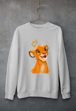 Load image into Gallery viewer, Lion King Simba Unisex Sweatshirt for Men/Women-Grey Melange-Ektarfa.online
