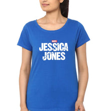 Load image into Gallery viewer, Jessica Jones T-Shirt for Women-Royal Blue-Ektarfa.online
