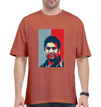 Load image into Gallery viewer, Sachin Tendulkar Oversized T-Shirt for Men-Coral-Ektarfa.online
