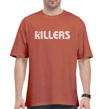 Load image into Gallery viewer, The Killers Oversized T-Shirt for Men-Coral-Ektarfa.online
