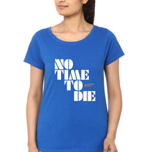 Load image into Gallery viewer, No Time To Die James Bond 007 T-Shirt for Women-Royal Blue-Ektarfa.online
