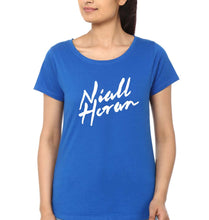 Load image into Gallery viewer, Niall Horan T-Shirt for Women-Royal Blue-Ektarfa.online
