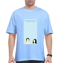 Load image into Gallery viewer, Prateek Kuhad Oversized T-Shirt for Men-Baby Blue-Ektarfa.online

