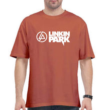 Load image into Gallery viewer, Linkin Park Oversized T-Shirt for Men-Coral-Ektarfa.online
