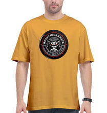 Load image into Gallery viewer, Brock Lesnar (WWE) Oversized T-Shirt for Men-Golden Yellow-Ektarfa.online
