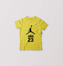 Load image into Gallery viewer, Michael Jordan Kids T-Shirt for Boy/Girl-Yellow-Ektarfa.online

