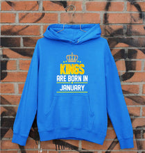 Load image into Gallery viewer, Kings Are Born In January Unisex Hoodie for Men/Women-Royal Blue-Ektarfa.online
